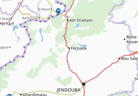 Fernana Map