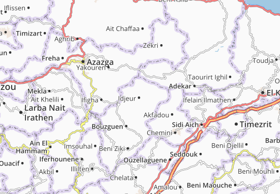 Idjeur Map