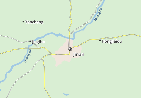 Kaart Plattegrond Jinan