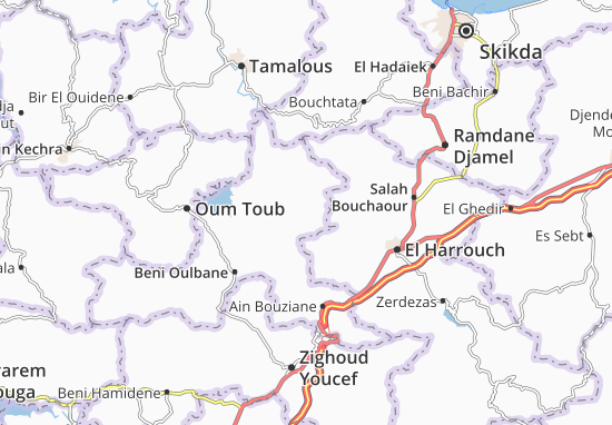 Sidi Mezghiche Map