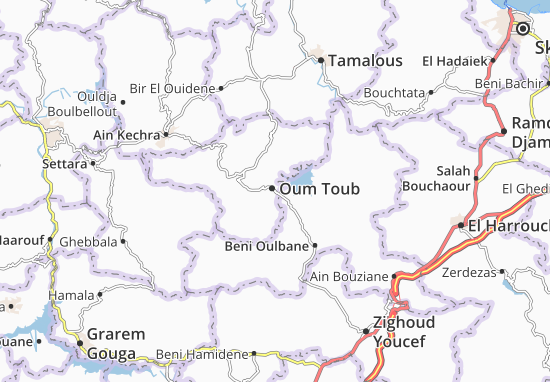 Mapa Oum Toub