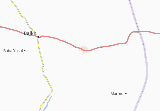 Kaart Plattegrond Nahr-E Shahi