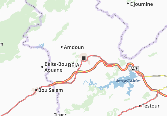 Béja Map