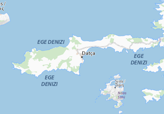 Datça Map