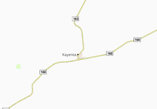 Mapa Kayenta