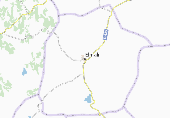 Kaart Plattegrond Elmalı