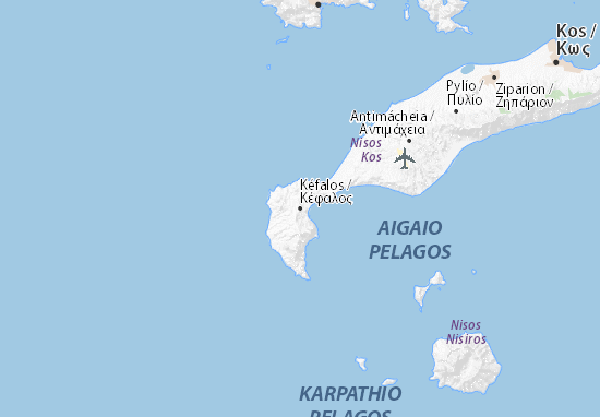 Kéfalos Map