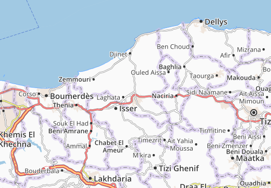Bordj Menaiel Map