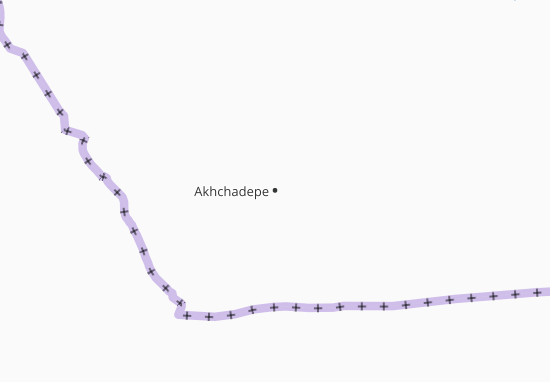 Kaart Plattegrond Akhchadepe
