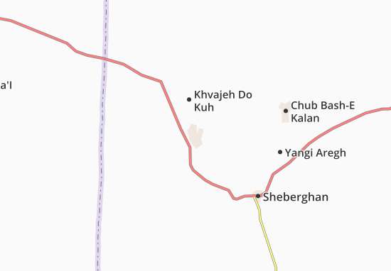 Kaart Plattegrond Saltiq Khurd