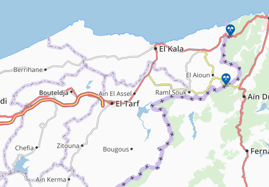 Mapa Ain El Assel