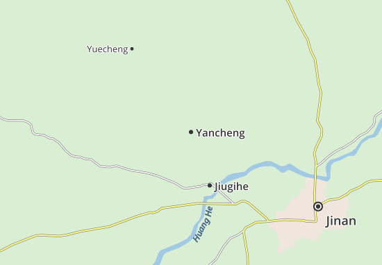 Mapa Yancheng