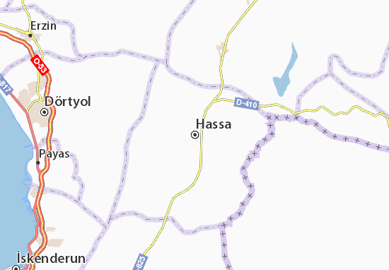 Karte Stadtplan Hassa