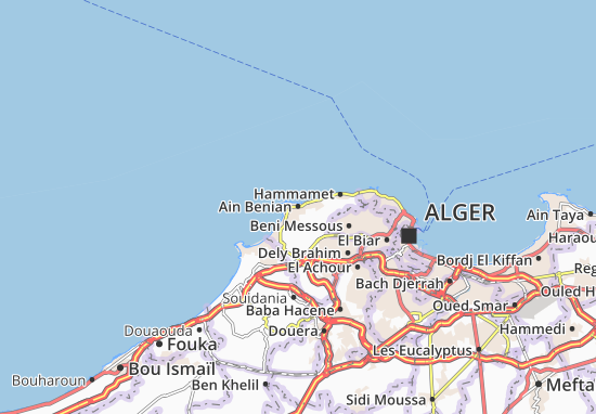 Ain Benian Map