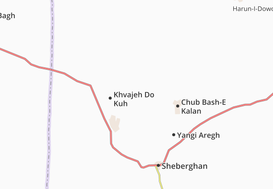 Kaart Plattegrond Qizilayaq Kalan