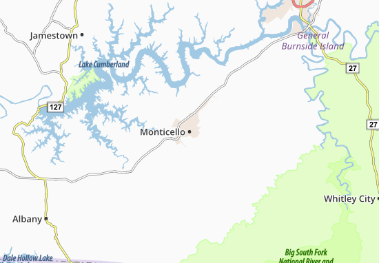 Carte-Plan Monticello