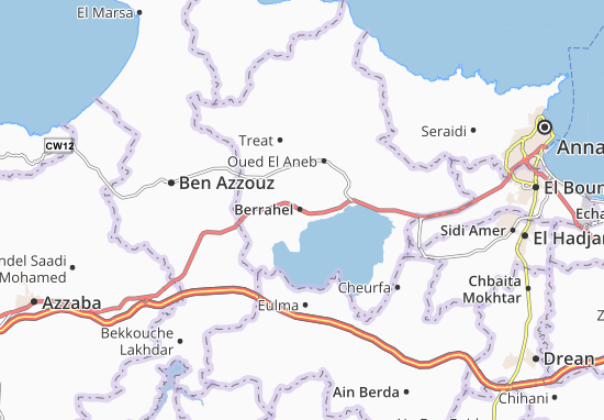 Mapa Berrahel