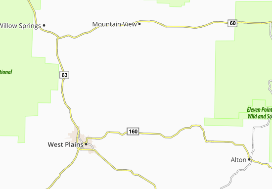 Kaart Plattegrond Peace Valley
