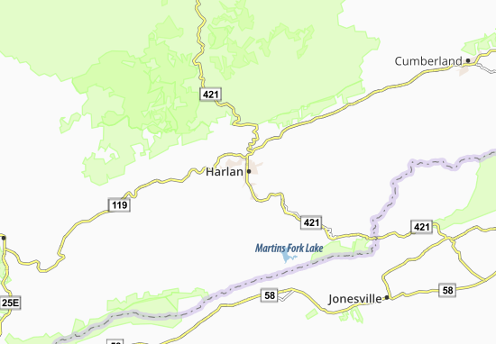 Harlan Map