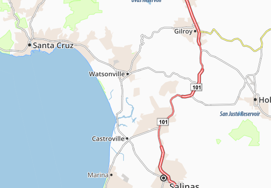Las Lomas Map
