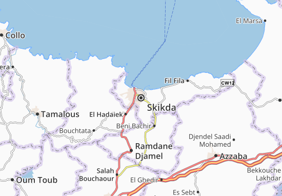Skikda Map