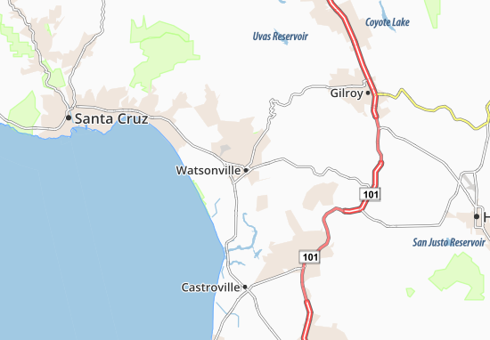 Watsonville Map