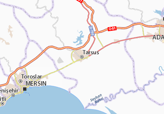 Carte-Plan Tarsus