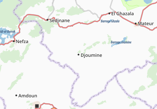 Karte Stadtplan Djoumine