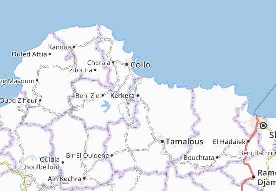 Kerkera Map