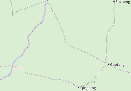 Kaart Plattegrond Xianjin