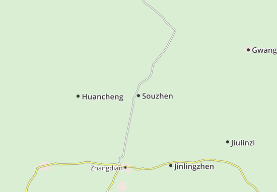 Kaart Plattegrond Souzhen