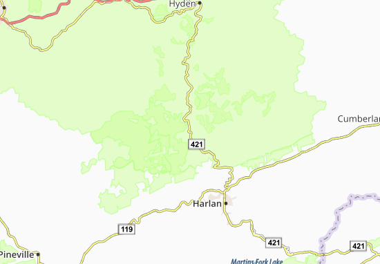 Mapa Helton