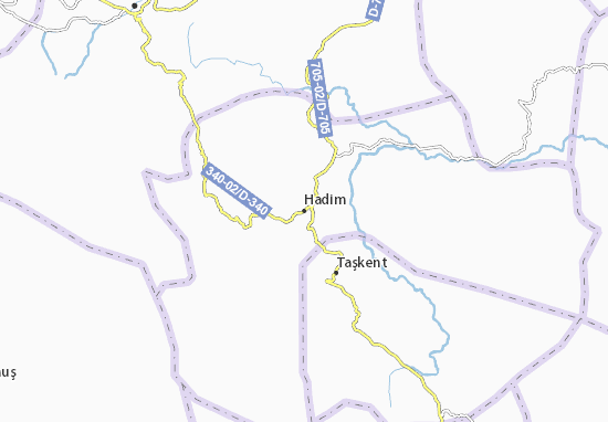 Karte Stadtplan Hadim