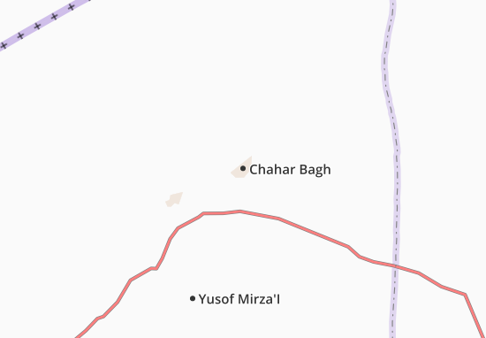 Carte-Plan Chahar Bagh
