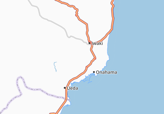 Mapa Yumoto