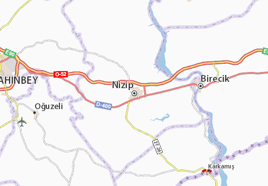 Mapa Nizip