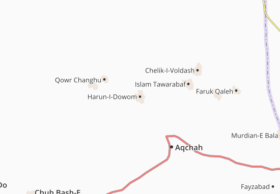 Kaart Plattegrond Harun-I-Dowom