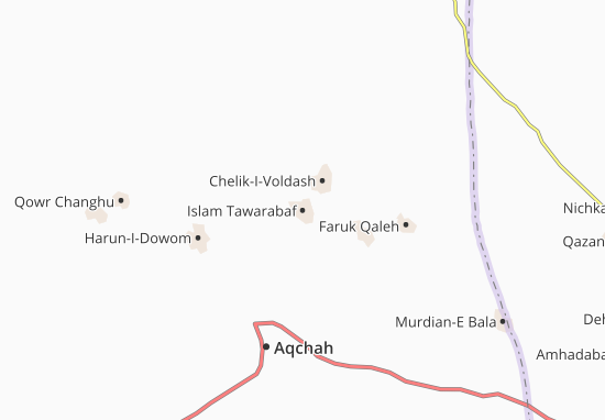 Kaart Plattegrond Islam Tawarabaf