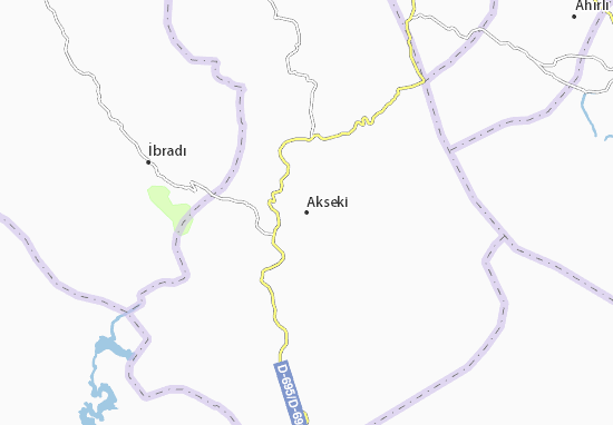 Akseki Map