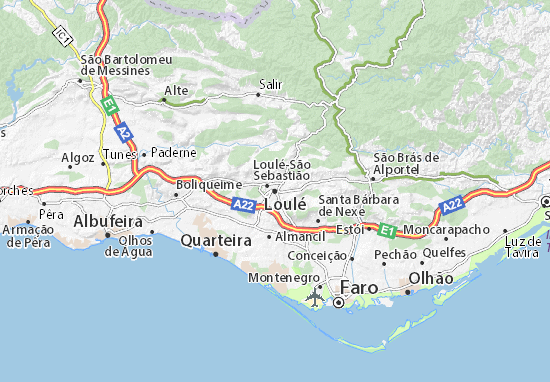 Loulé Map