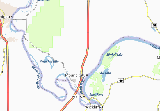 Mapa Villa Ridge