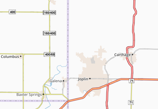 Karte Stadtplan Carl Junction