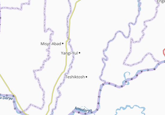 Kaart Plattegrond Dzharkurgan