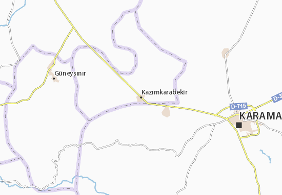 Mapa Kazımkarabekir