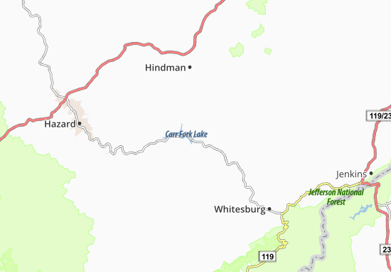 Carr Creek Map