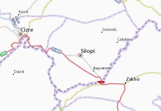 Silopi Map