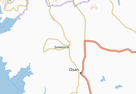 Mapa Suweon