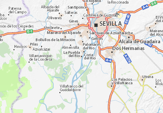 Mapas-Planos La Puebla del Río