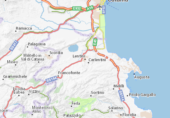 Lentini Map