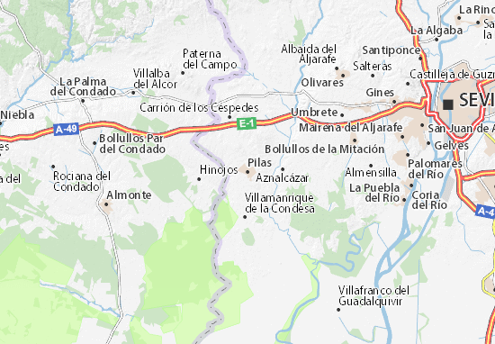 Pilas Map